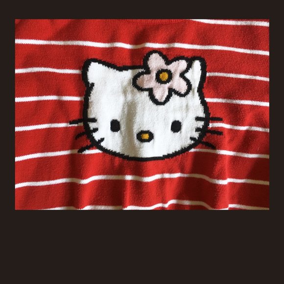H&M Hello Kitty sweater. Size 7-8. - Picture 3 of 4